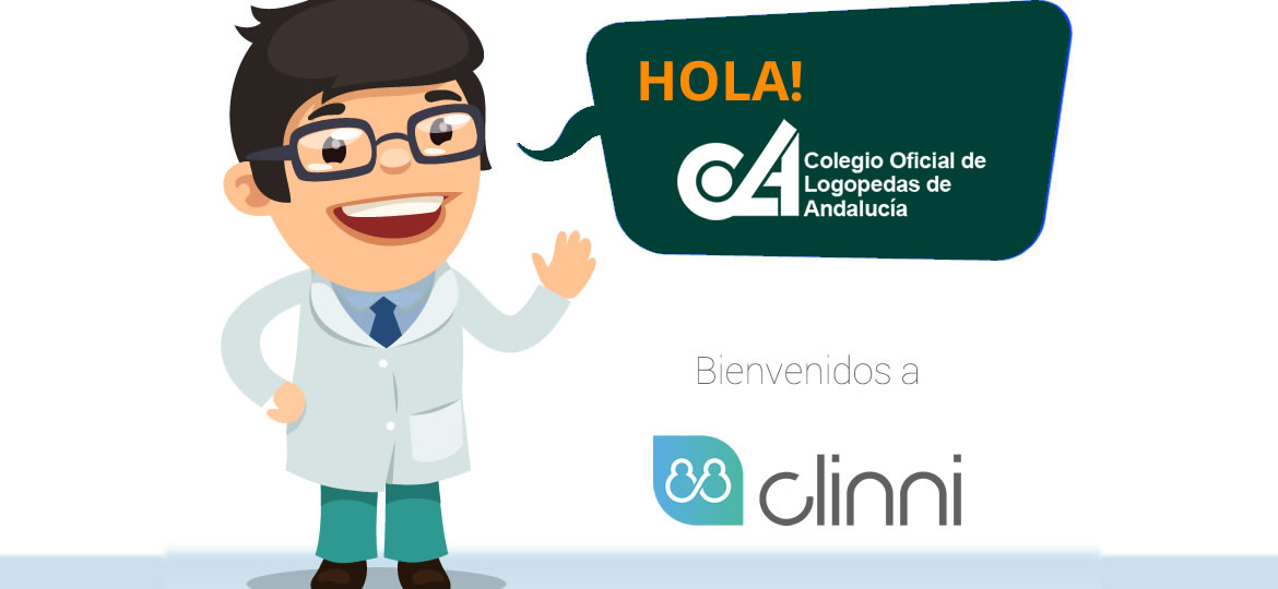 Clinni - Convenio de Colaboración con el Colegio Oficial de Logopedas de Andalucía